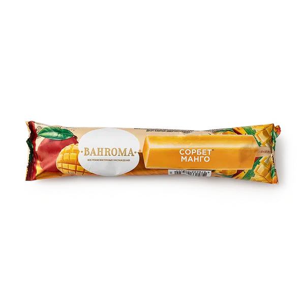 Мороженое сорбет Bahroma манго