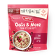 Oatmeal porridge with cranberries and chia