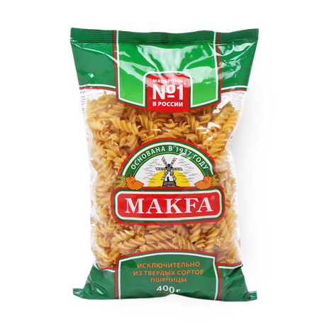 Макароны Спирали рифлёные Makfa