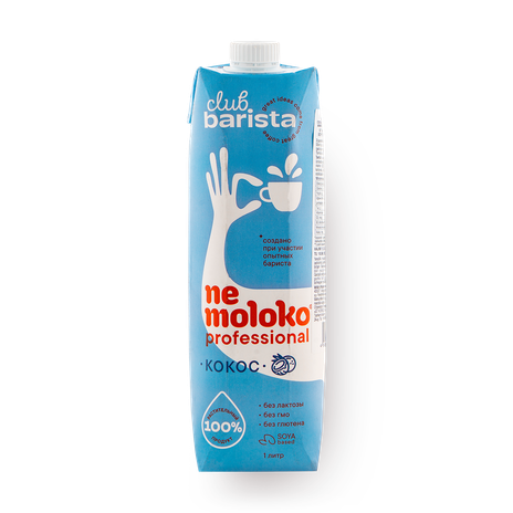 Напиток кокосовый Nemoloko Professional Barista на соевой основе