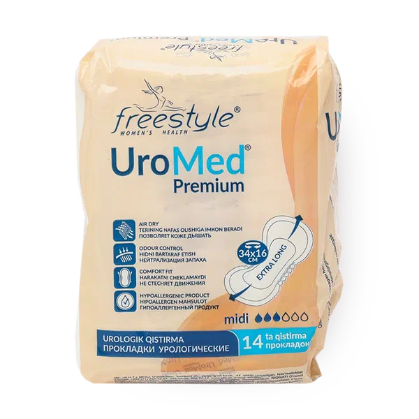 Прокладки урологические Free Style UroMed Premium Midi