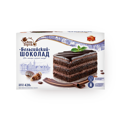 Торт Бельгийский шоколад «Черёмушки» День торта