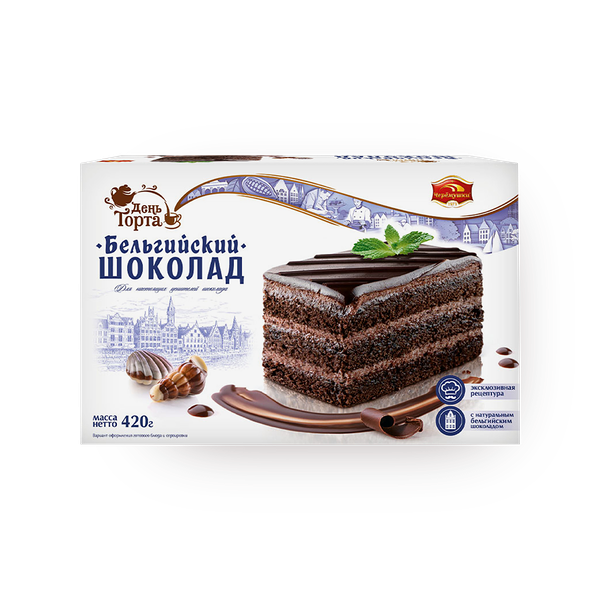 Торт Бельгийский шоколад «Черёмушки» День торта