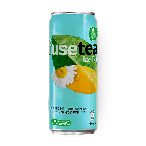 Чай холодный Fuse Tea манго-ромашка