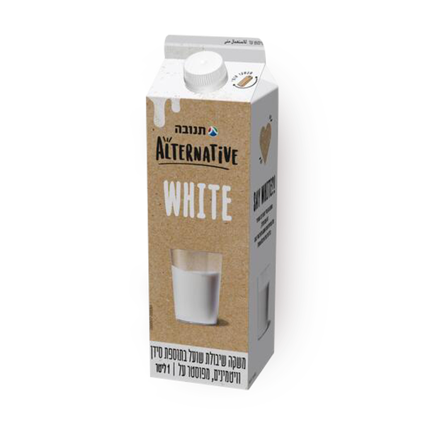 משקה שיבולת שועל WHITE אלטרנטיב