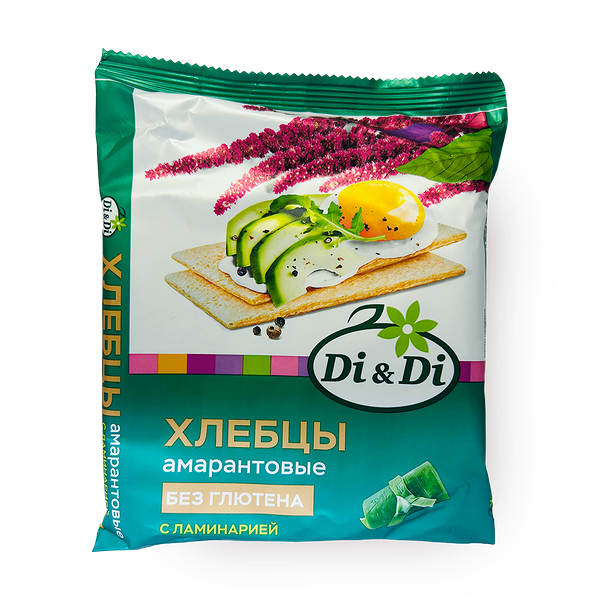 Хлебцы амарантовые Di&Di с ламинарией