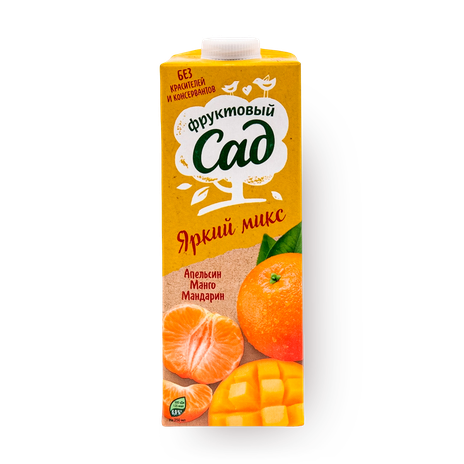 Нектар «Фруктовый сад» апельсин-манго-мандарин
