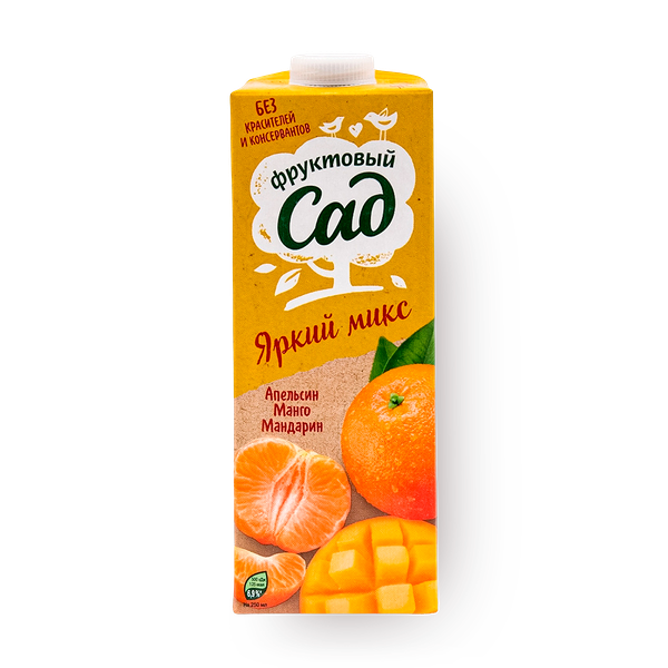 Нектар «Фруктовый сад» апельсин-манго-мандарин