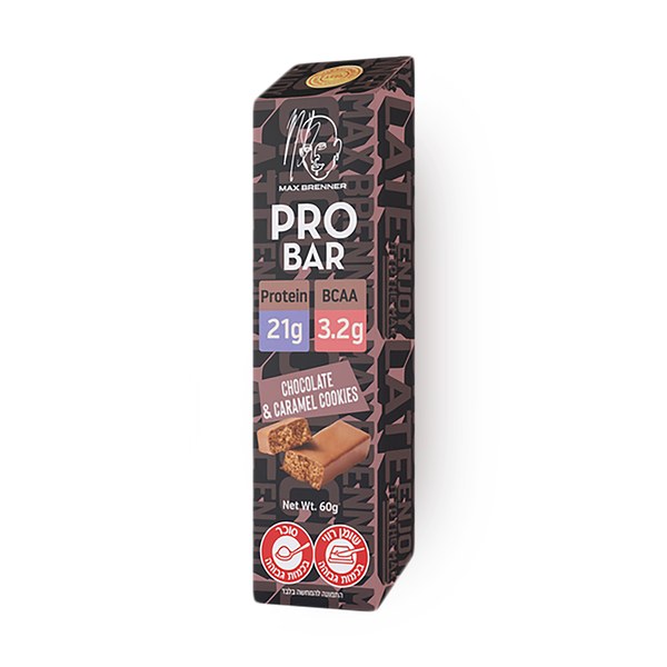 Max Brenner Protein Enriched Bar, Chocolate & caramel Flavor