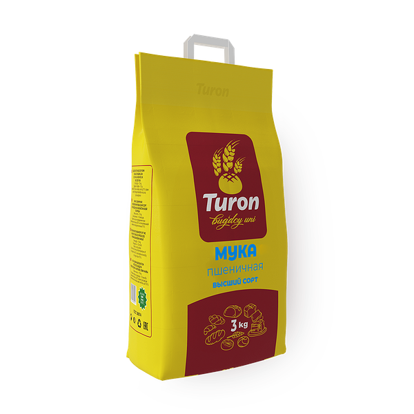 Мука пшeничная высший сорт «Турон»