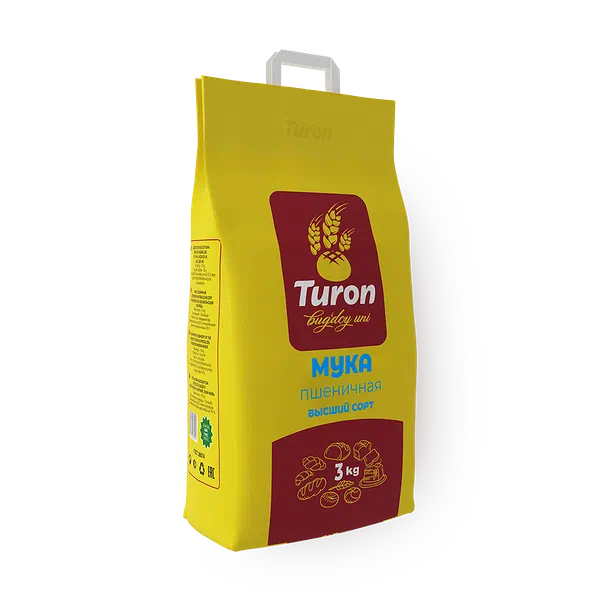 Мука пшeничная высший сорт «Турон»