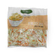 White cabbage and carrot coleslaw