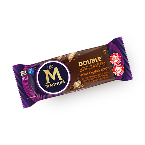 Magnum Double Starzesser caramel popcorn flavor