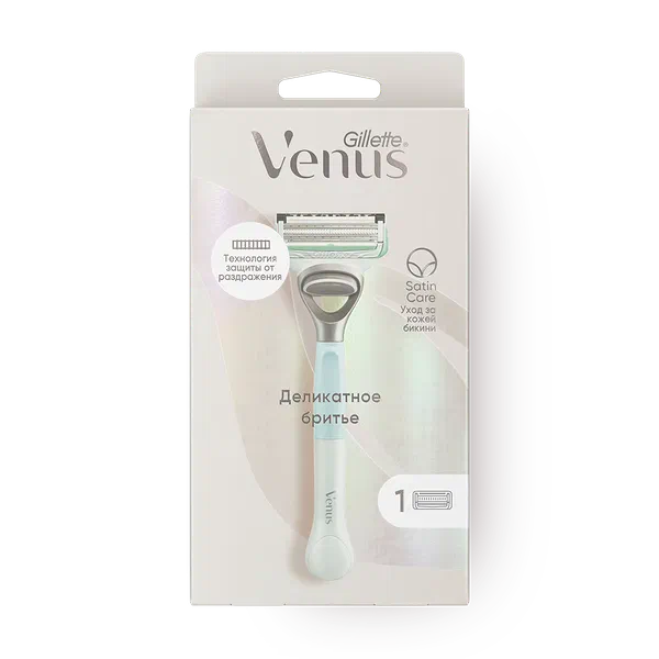 Станок бритвенный Gillette Venus Satin Care + 1 лезвие