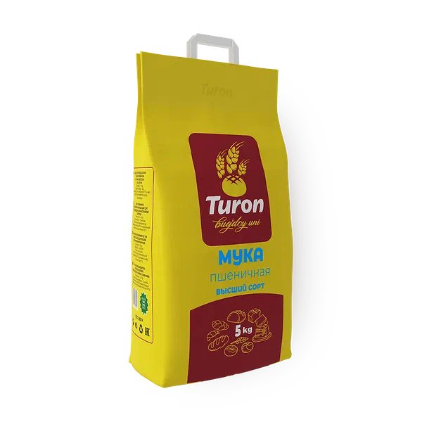 Мука пшeничная высший сорт «Турон»