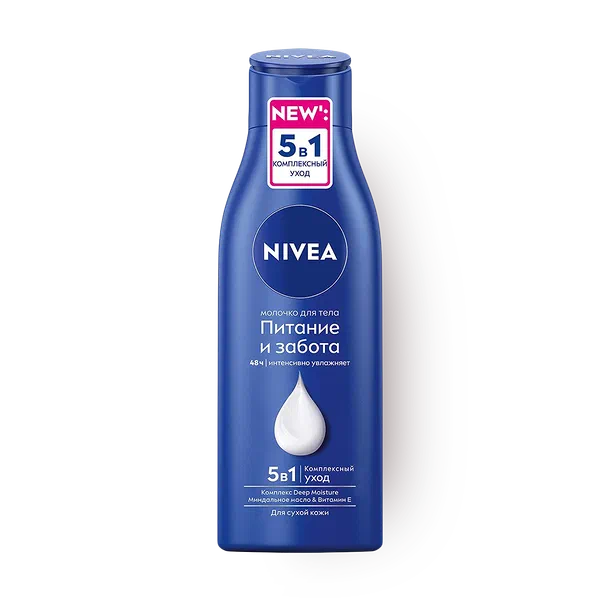 Молочко для тела Nivea Питание и забота