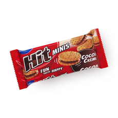 Bahlsen Hit Mini cocoa biscuits
