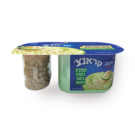 Danone crunch pistachio flavored yogurt crackers