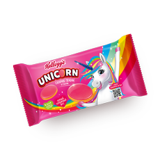 Печенье в глазу­ри Клубни­ка Unicorn Kellogg’s