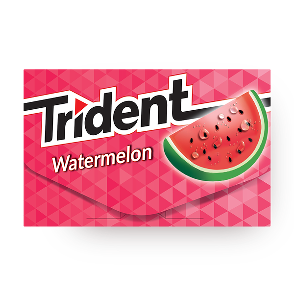 Жевательная резинка Trident арбуз