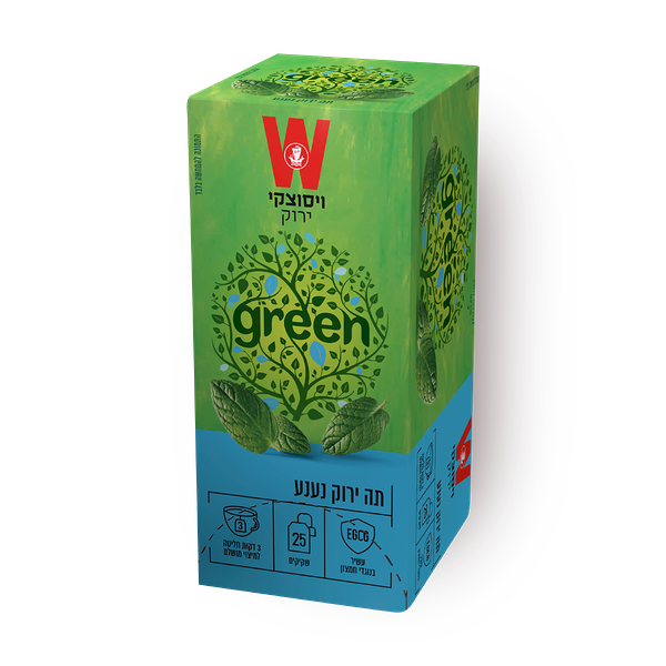 Wissotzky Mint green tea