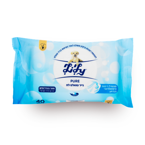 Lily Moist toilet paper, Economy Pack