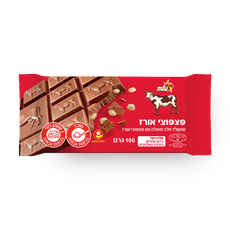 Cow chocolate rice crackers