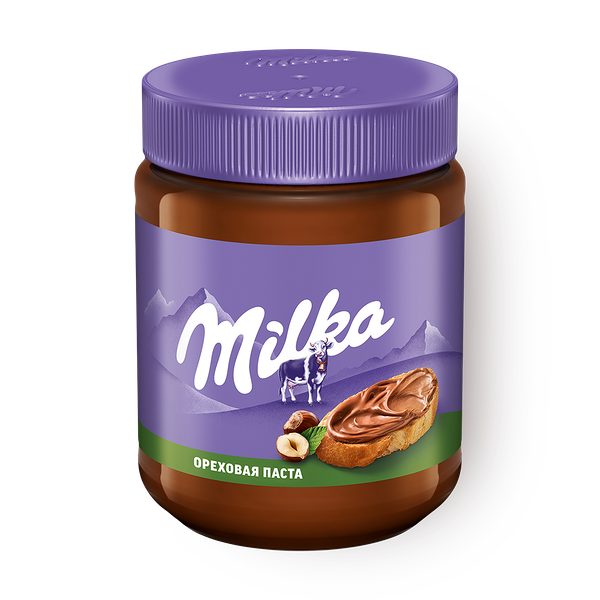 Паста ореховая Milka с добавлением какао