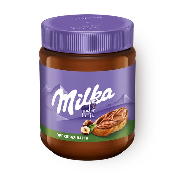 Паста ореховая Milka с добавлением какао