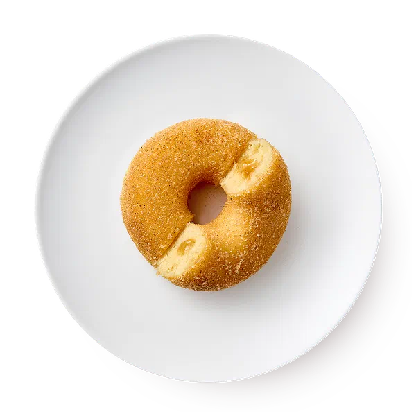 Донат яблоко-корица, 1 шт