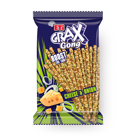 Палочки Crax Gong с сыром и луком