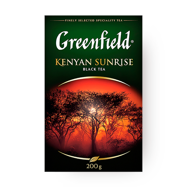 Чай чёрный Kenyan Sunrise Greenfield листовой