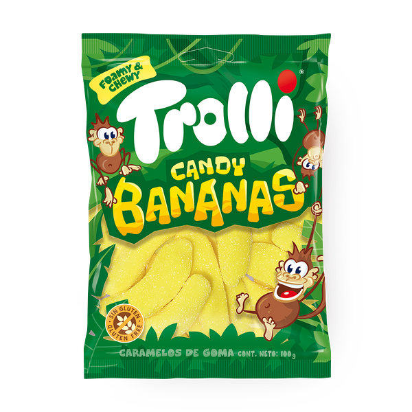Мармелад Trolli Bananas Бананы
