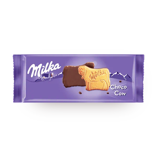 Печенье Milka покрытые молочным шоколадом