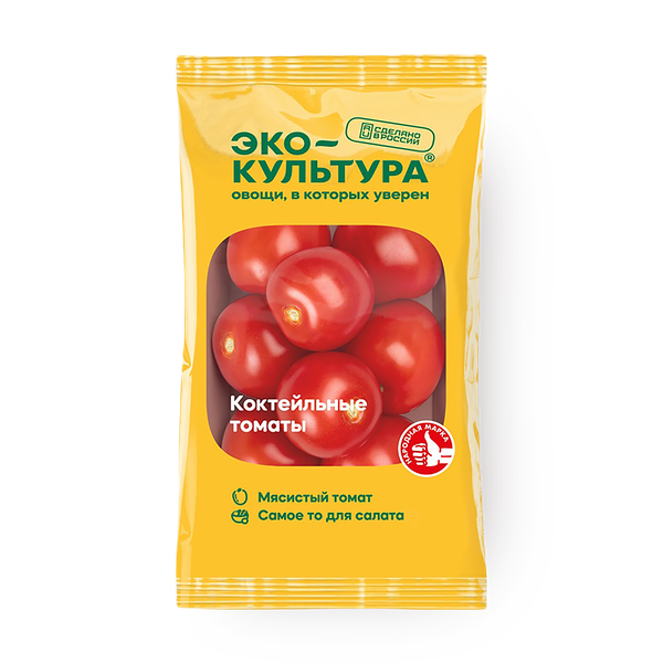 Помидоры коктейльные «Эко-культура» сливовидные красные
