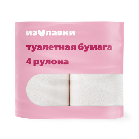 Туалетная бумага «Из Лавки» 4 слоя