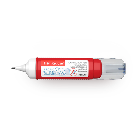 Ручка-корректор ErichKrause Arctic White