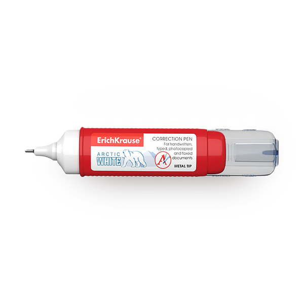 Ручка-корректор ErichKrause Arctic White