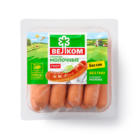 Сосиски Молочные «Велком»