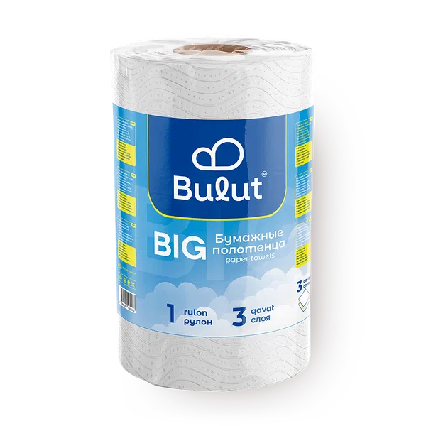 Полотенца бумажные Big Bulut 3 слоя