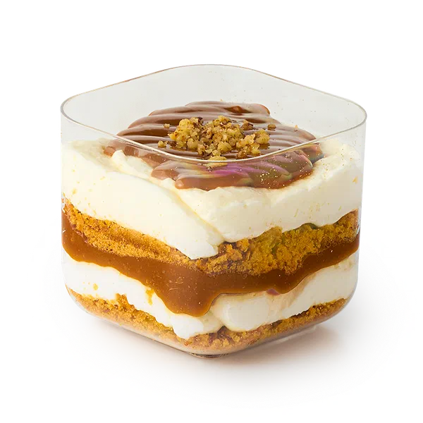 Десерт Кейк-бокс «Вкусная история» медово-карамельный замороженный
