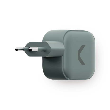 Быстрое зарядное устройство Commo 45w Dual Usb-C, Gan, 45 Вт серый