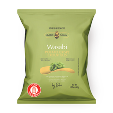 Potato Crisps Wasabi flavored snack