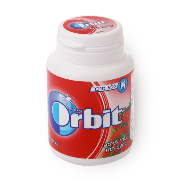 Orbit strawberry chewing gum