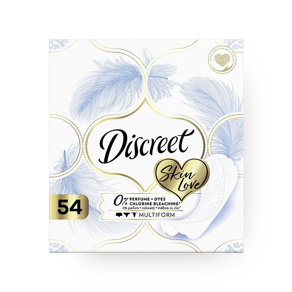 Прокладки ежедневные гигиенические Discreet Skin Love Multiform Trio