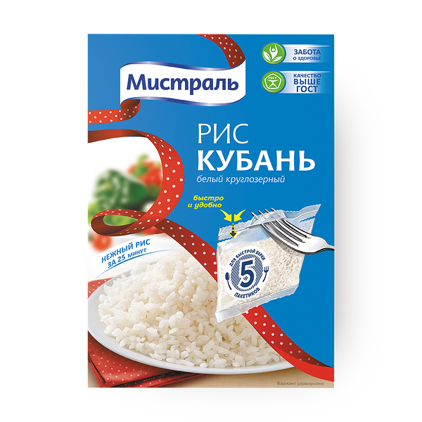 Рис кругло­зёрный Кубань Мистраль