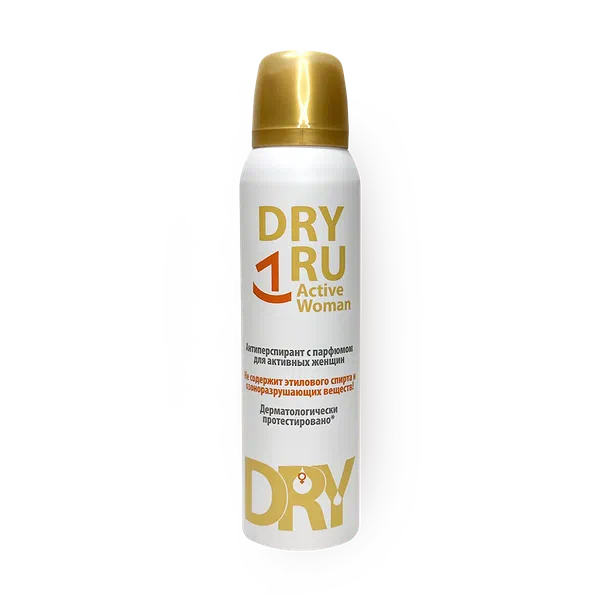 Антиперспирант Dry Ru Active Woman с парфюмом
