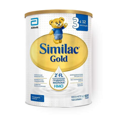 Смесь молочная сухая Gold Similac 3 c 12 месяцев