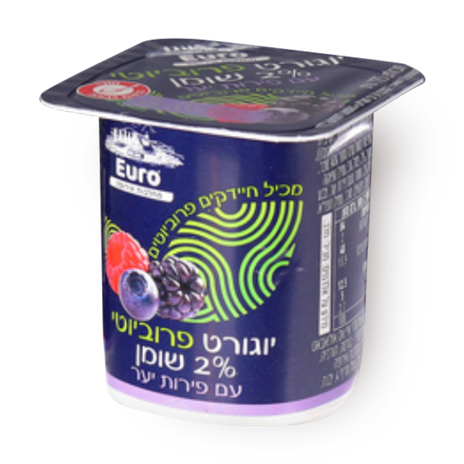 Probiotic yogurt with berries 2%