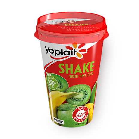 יופלה SHAKE בננה, קיווי, תפוח